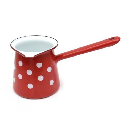 Džezva 250ml smalt, dekor Bodky