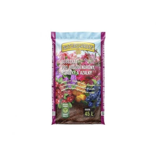 Substrát pre rododendrony (azalky a čučoriedky) 45l NATUREGARDEN KLC