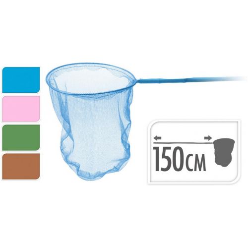 Sieťka na rybky, motýle, 150cm, priemer 29cm