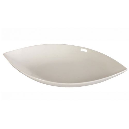 Miska SALSA 26 cm loďka, porcelán, biela
