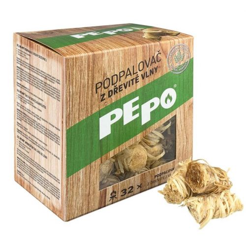 Podpaľovač hobliny PEPO, sada 32ks