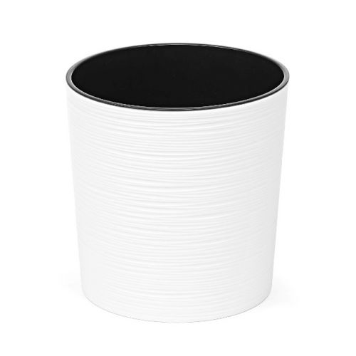 Kvetináč plastový, priemer 25cm, MALWA DLUTO, biely