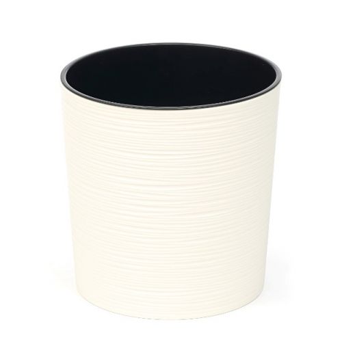 Kvetináč plastový, priemer 25cm, MALWA DLUTO, krémový