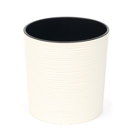 Kvetináč plastový, priemer 30cm, MALWA DLUTO, krémový