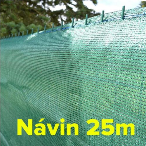 Sieť tieniaca 1,8x25 m HDPE 150g / 80% GARDENKUS