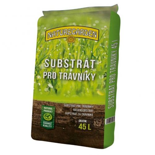 Substrát pre trávniky, 45L, NATURE GARDEN