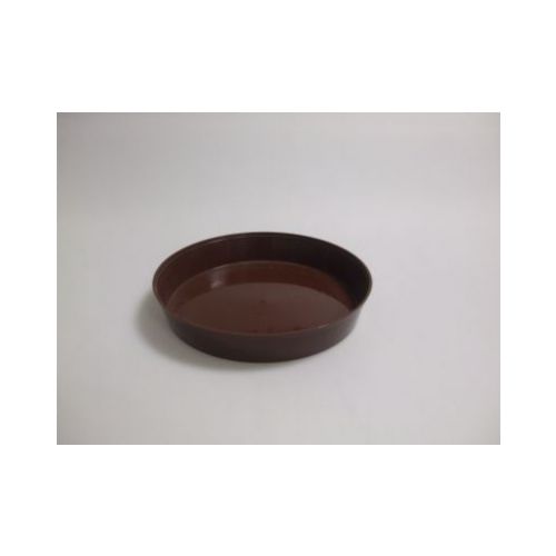 Miska pod kvetináč plastová, priemer 10cm, hnedá, K24