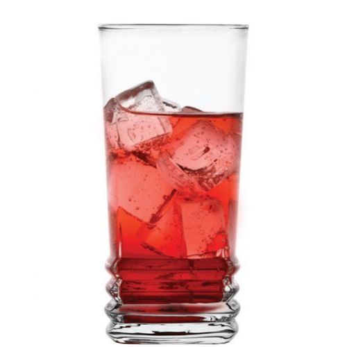Sklenený pohár na vodu, 335ml, ELEGAN, číry, 6ks, sada