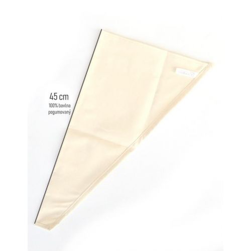 Vrecko cukrársky, pogumovaný, dĺžka 45cm