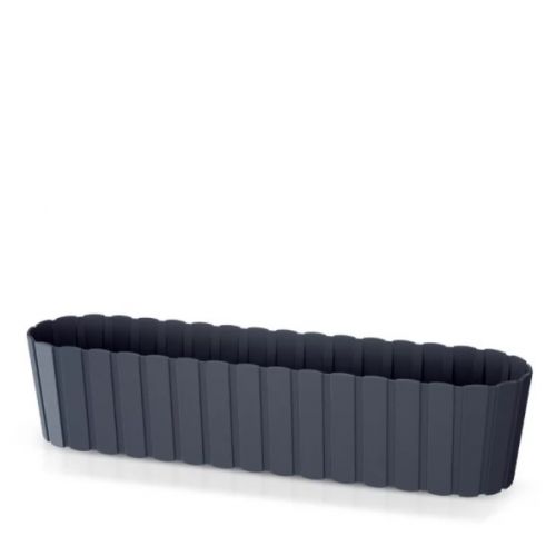 Truhlík plastový, dĺžka strany 58,7cm, BOARDEE CASE, antracit
