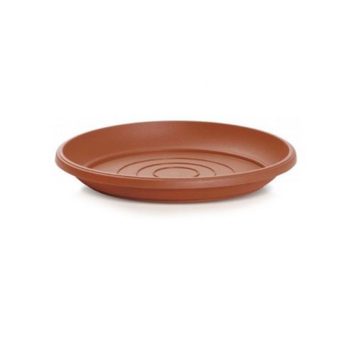 Miska pod kvetináč plastová, priemer 11cm, NOVA terakota K10