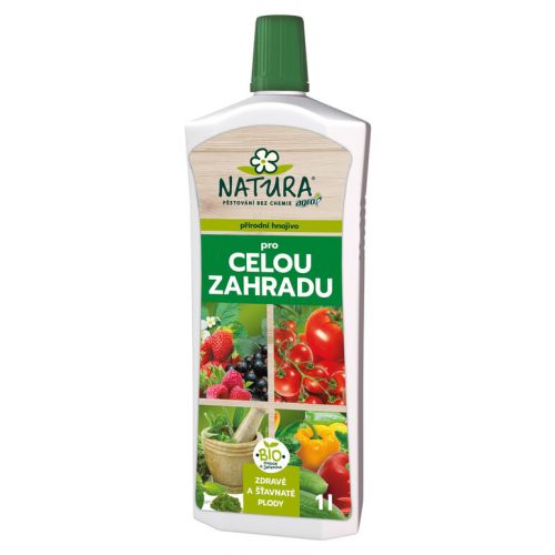 Hnojivo na celú záhradu, tekuté, 1L, NATURA