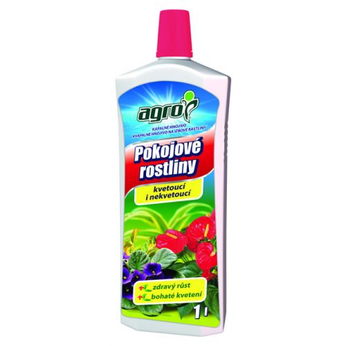 Hnojivo na izbové rastliny, tekuté, 1L, AGRO