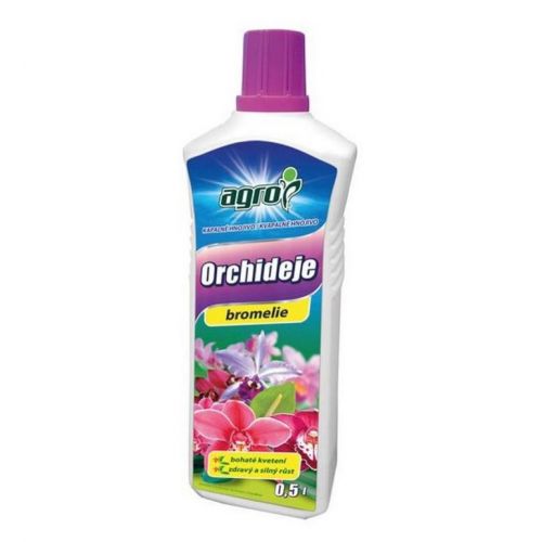Hnojivo na orchidee, 0,5L, tekuté, AGRO