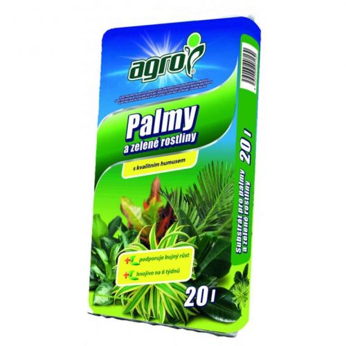Substrát na palmy a zelené rastliny 20L AGRO 