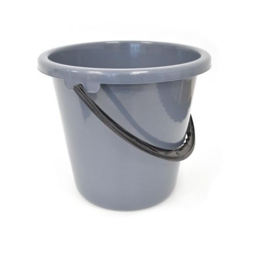Vedro plastové 12L, s odmerkou, mix farieb