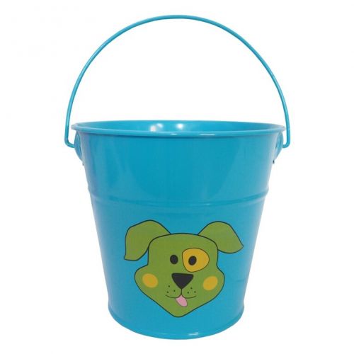 Vedro detské, kovové, 1,2l, MODRÉ
