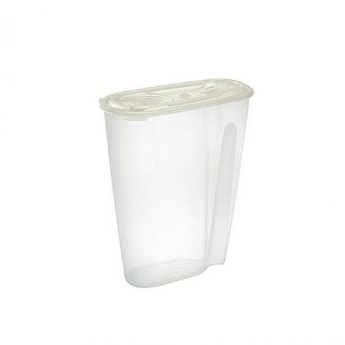Dóza na sypké potraviny, plastová, 3L, 21,5x10,7x25,7cm "Nuvola" TONTARELLI