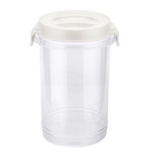 Dóza na potraviny plastová, 1,5L, vysoká, priemer 13cm, hrúbka 20cm, okrúhla mix "Nostalgia" TONTARELLI