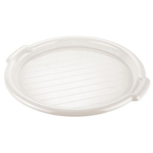 Podnos plastový, priemer 38cm, okrúhly, biely mix, "Vassoi", TONTARELLI