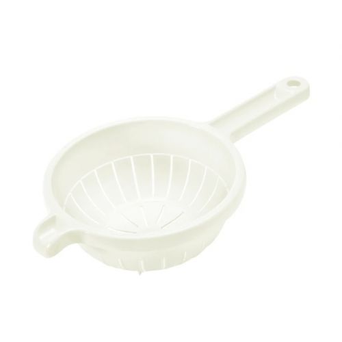 Sitko plastové, priemer 24x10,6cm, s rúčkou, biele, mix "Scolapasta-Scolariso", TONTARELLI