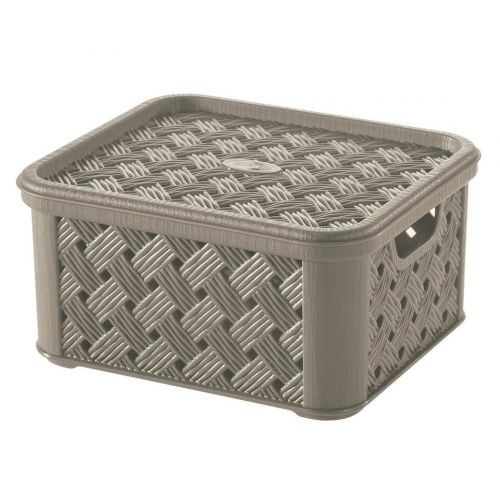 Box plastový 1,4L, mokka, "Arianna", TONTARELLI
