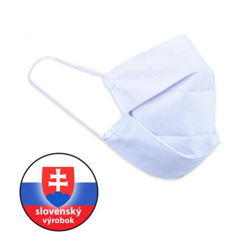 Rúško ochranné, bavlnené, 2-vrstvové