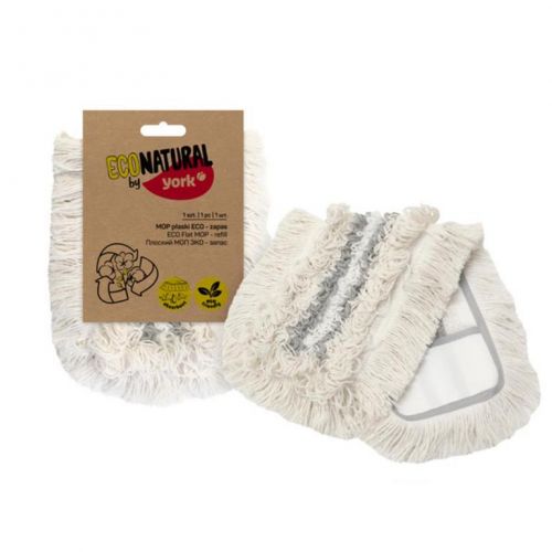 Náhrada na plochý mop, ECO NATURAL, strapcový