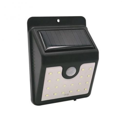 Lampa, svietidlo solárne, plastové, STREND PRO, 20x LED, senzor pohybu