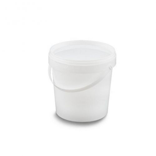 Vedro okrúhle biele 10.3 L s vekom