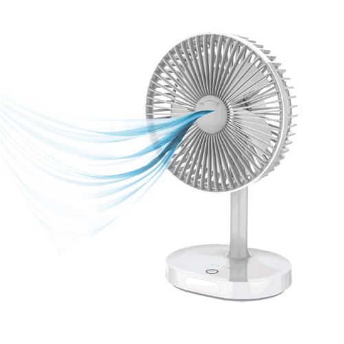 Ventilátor prenosný akumulátorový 19cm s batériou 3000mAh