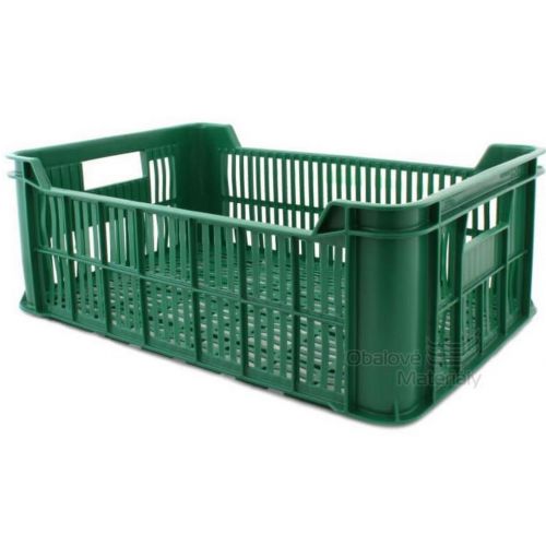 Prepravka plastová 15 kg, ZELENÁ