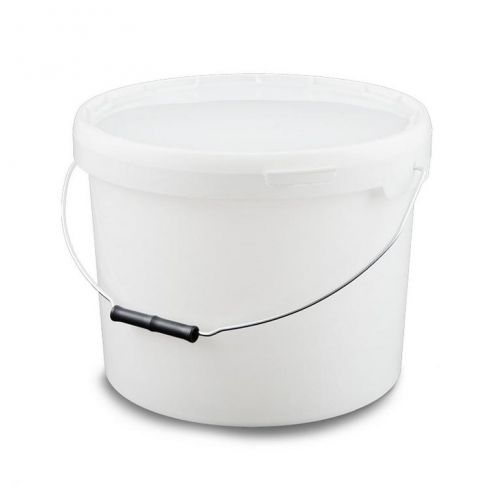 Vedro okrúhle biele 15.9 L s vekom