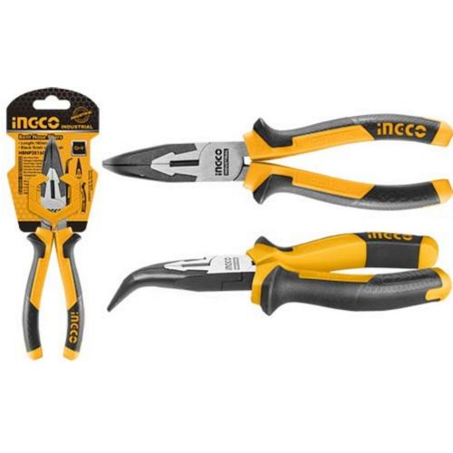 Kliešte rádiové zahnuté CrV 160mm INGCO Industrial