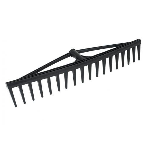 Hrable plastové 18 zubové na trávu