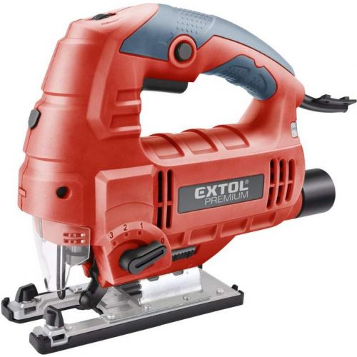 EXTOL PREMIUM Priamočiara píla, príkon 800 W, 0-3000 ot/min., hliníková základňa