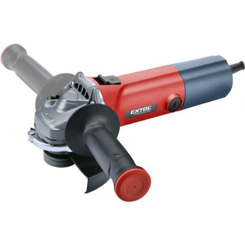 EXTOL PREMIUM Brúska uhlová, príkon 850W, priemer 125mm, regulácia otáčok, bezpečnostný spínač