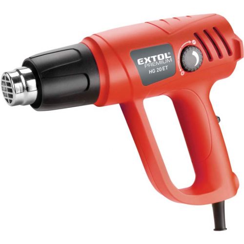Teplovzdušná pištoľ, príkon 2000 W, 50-450/90-600°C
