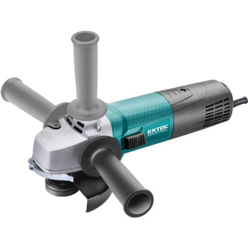 EXTOL INDUSTRIAL Uhlová brúska, príkon 1400 W, priemer 125 mm, regulácia otáčok