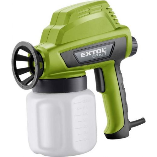 EXTOL Pištoľ striekacia, príkon 110W, nádobka 800ml, 300ml/min, tryska 0,8mm