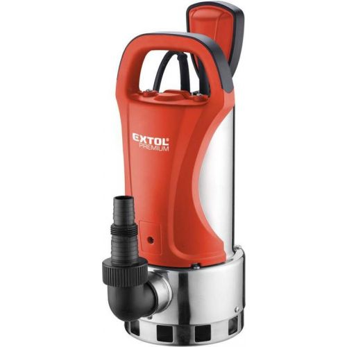 EXTOL PREMIUM Ponorné kalové čerpadlo, príkon 1100 W, max. prepravný objem 18500 l/hod., max. výtlak 8 m