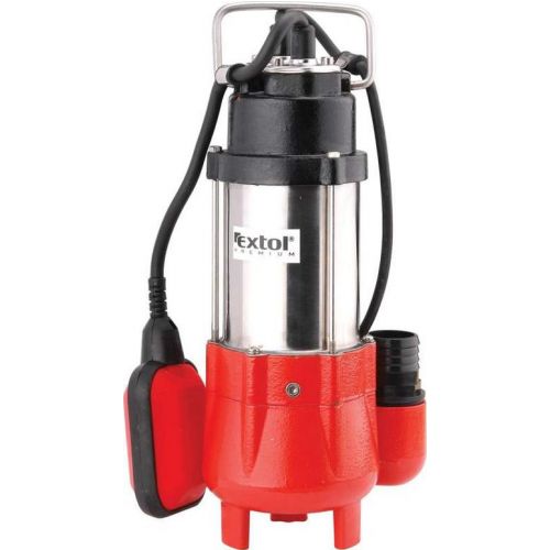 EXTOL PREMIUM Ponorné kalové čerpadlo, príkon 250 W, max. prepravný objem 9000 l/hod.