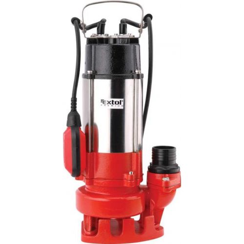EXTOL PREMIUM Ponorné kalové čerpadlo, príkon 750 W, max. prepravný objem 18000l/hod.