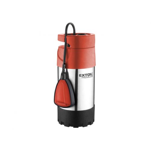EXTOL PREMIUM Čerpadlo ponorné 4-stupňové antikorové, príkon 1000W, 6000l/hod, max. výtlak 40 m