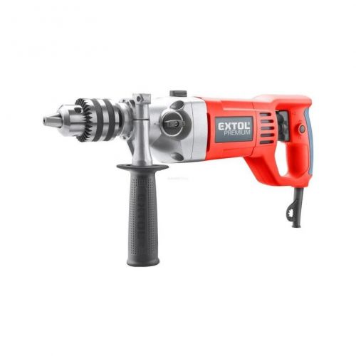EXTOL PREMIUM Príklepová vŕtačka, 1050 W, 2 rýchlosti, skľučovadlo 3-16 mm