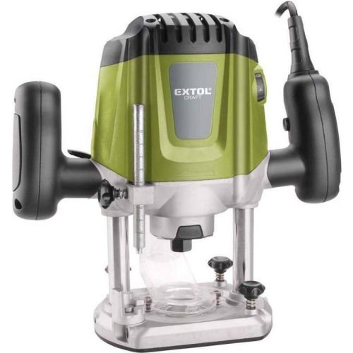 EXTOL CRAFT Horná frézka, 1250 W, 6 a 8 mm čeľusť, 12000-30000 ot/min.