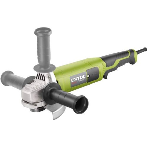 EXTOL CRAFT Uhlová brúska, príkon 1200 W, predĺžená, priemer 125 mm, bezpečnostný spínač