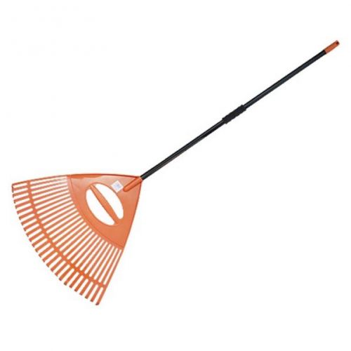 Hrable 63cm plastové, 26-zubov, kovová násada