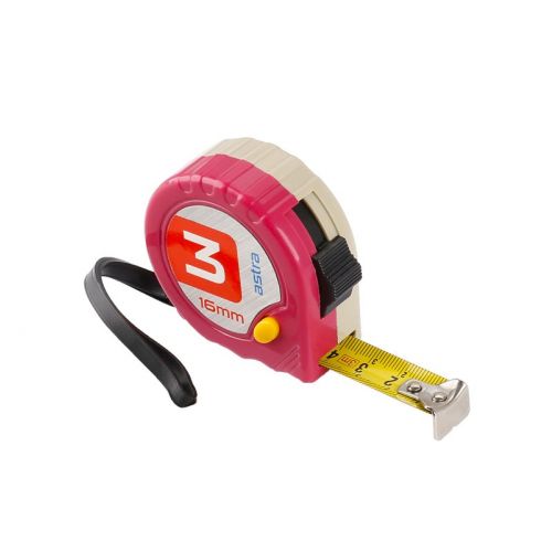 Meter 3m/16mm, ASSISTEN, modrý