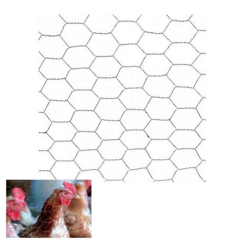 Pletivo šesťhranné HEX 16x16mm / 0,7x1000mm, 5m pozinkované GARDENKUS chovateľské